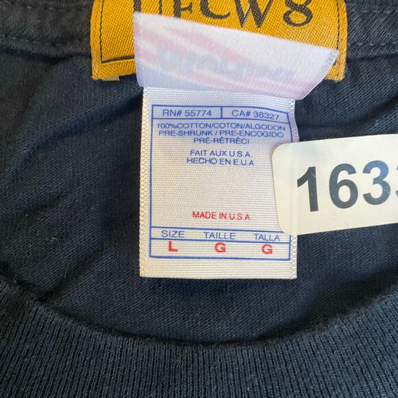 Murina Men T-shirt size L Navy Blue Short Sleeve Exclusively Made for UFCW 8 - Picture 6 of 7